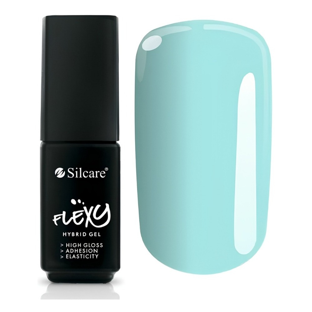 Silcare Flexy lakier hybrydowy UV/LED 116 Mint Turquoise 4.5g