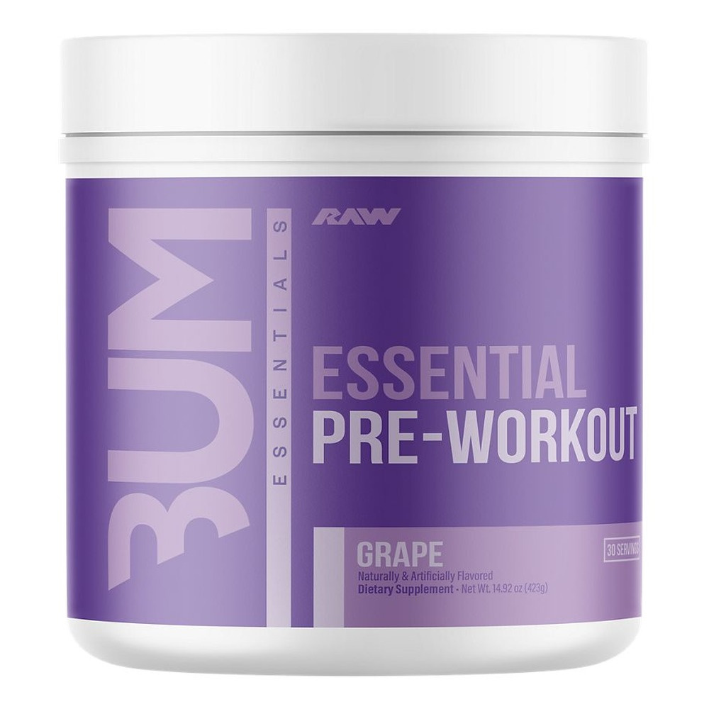 Raw Nutrition CBUM Essential Pre-Workout, Grape - 423g
