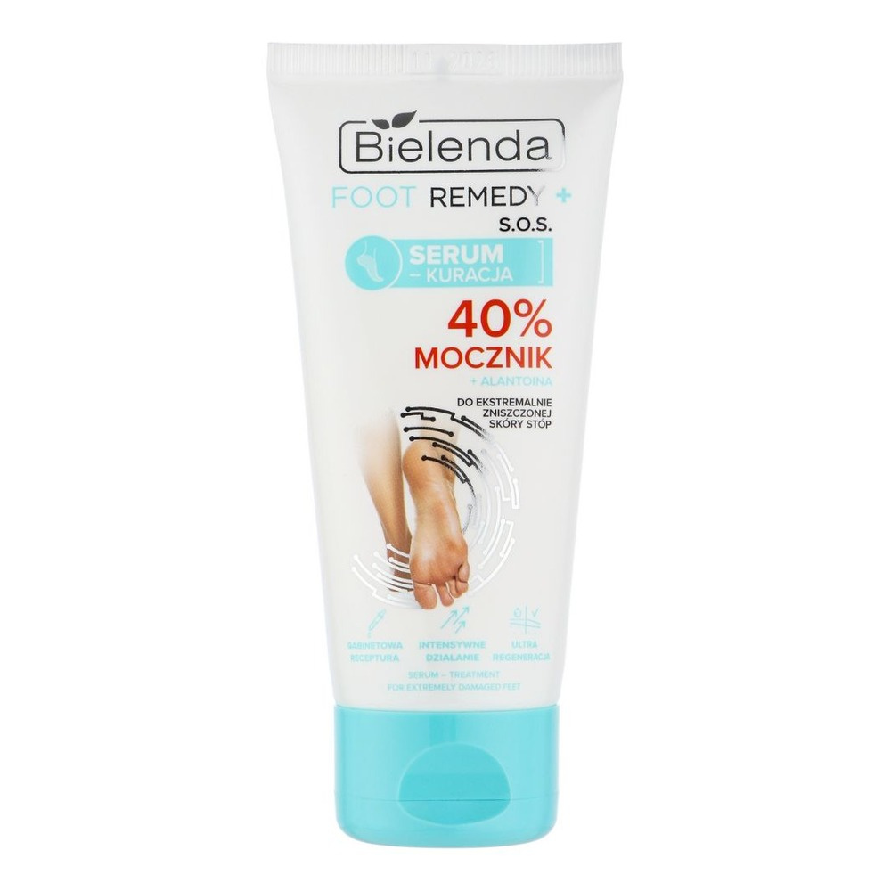 Bielenda Foot Remedy S.O.S. Serum Kuracja do Ekstremalnie Zniszczonej Skóry Stóp 40% z Mocznikiem 50ml