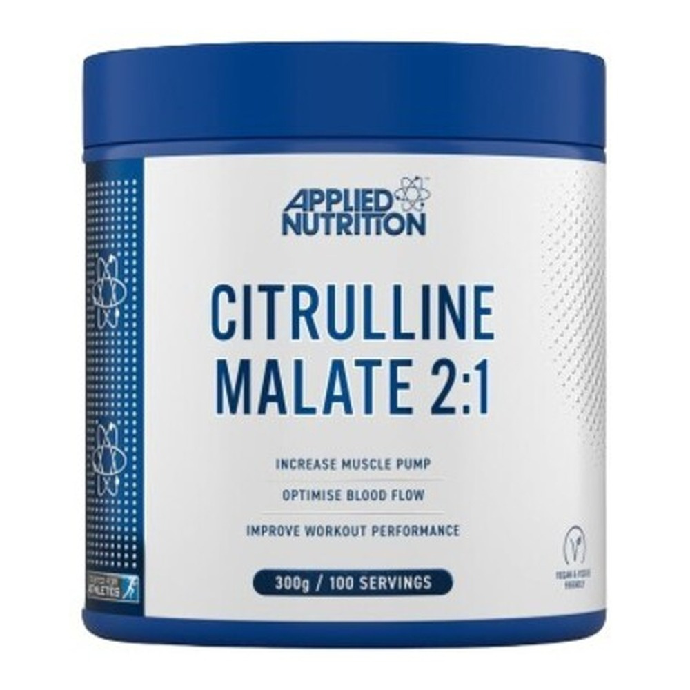 Applied Nutrition Jabłczan Cytruliny 2:1 Booster Tlenku Azotu w Proszku Na Pompę Mięśniową i Wydajność 300g