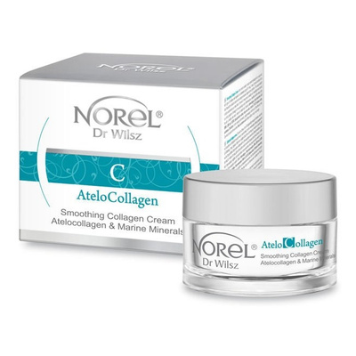 Norel AteloCollage Wygładzający Krem Kolagenowy z Atelokolagenem i Minerałami Morskimi 50ml