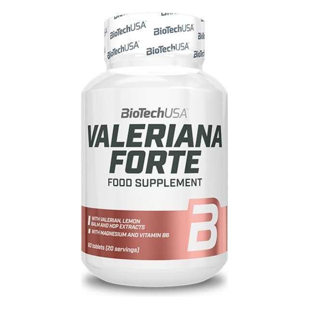 BioTechUSA Valeriana Forte Suplement Na Uspokojenie i Relaks 60 Tabletek