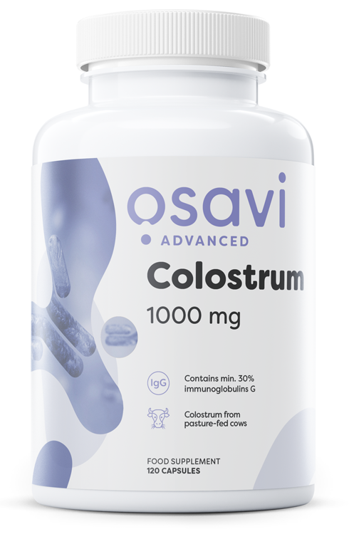 Osavi Colostrum 1000mg Wsparcie Odporności 120 kapsułek