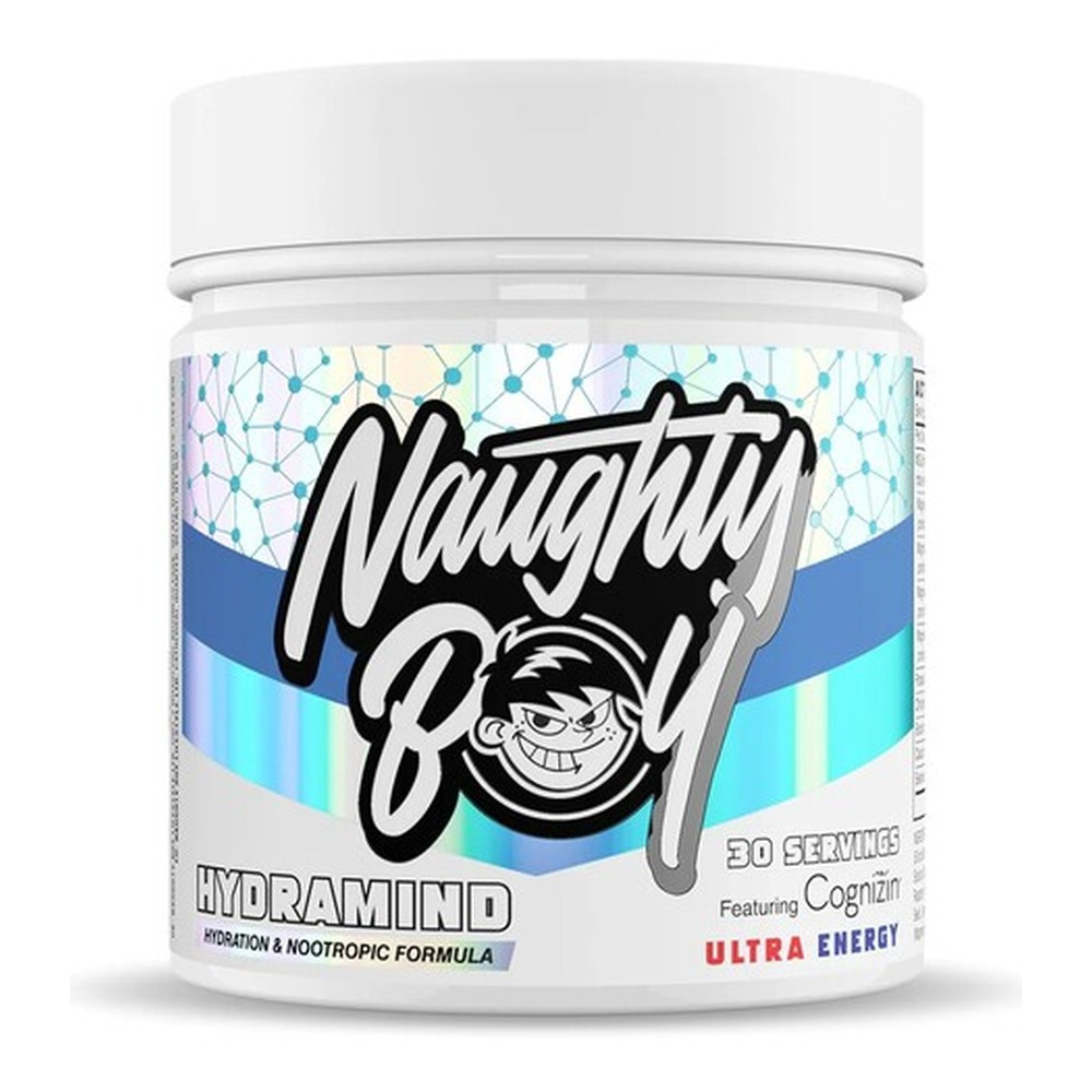 Naughty Boy Hydramind Ultra Energy Proszek Nawadniający i Nootropowy Na Funkcje Poznawcze 282g