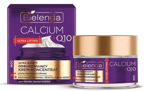 Bielenda Calcium + Q10 Odbudowujący Krem Przeciwzmarszczkowy na Noc 50ml