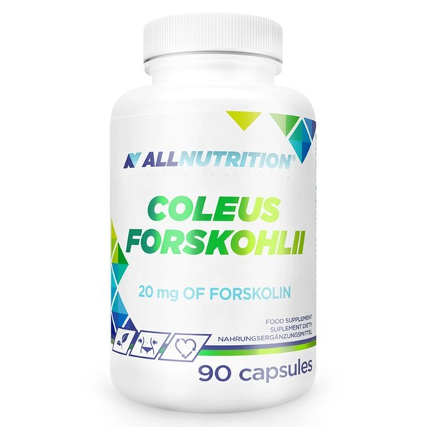 Allnutrition Coleus Forskohlii 200mg Wsparcie Kontroli Wagi 90 Kapsułek