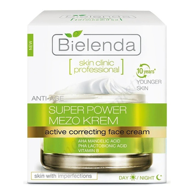 Bielenda Skin Clinic Professional Krem Korygujący na Dzień i na Noc do Cery z Niedoskonałościami 50ml