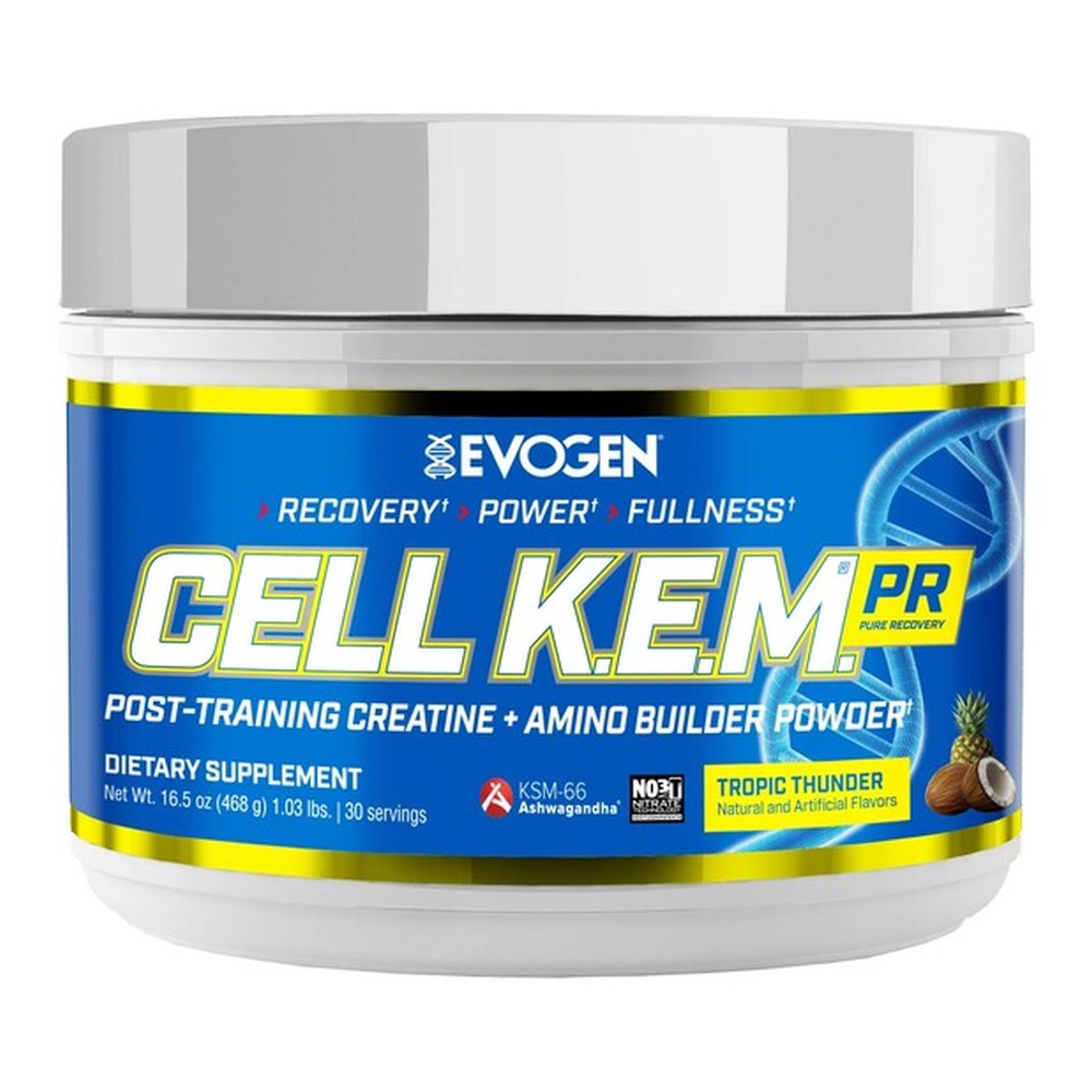 Evogen Cell K.E.M. PR Tropic Thunder Formuła Potreningowa na Regenerację dla Sportowców 468g