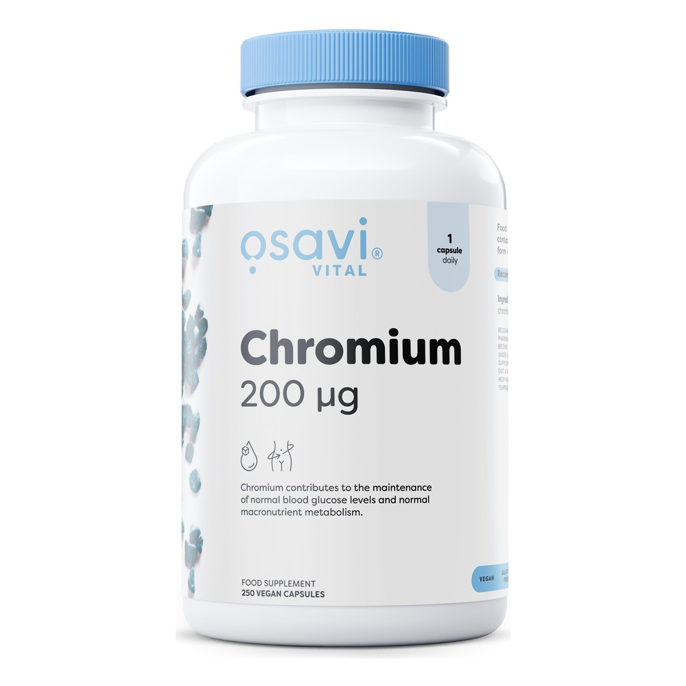 Osavi Chrom 200mcg 250 kapsułek wegańskich