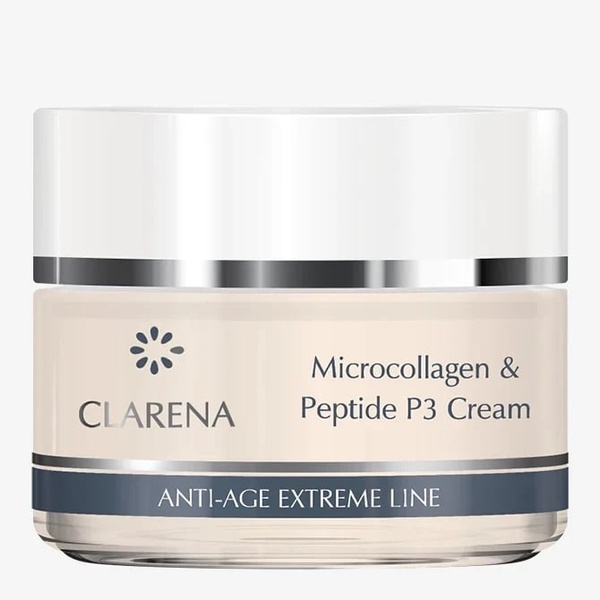 Clarena Anti Age Extreme Line Krem z Mikrokolagenem i Peptydem P3 50ml