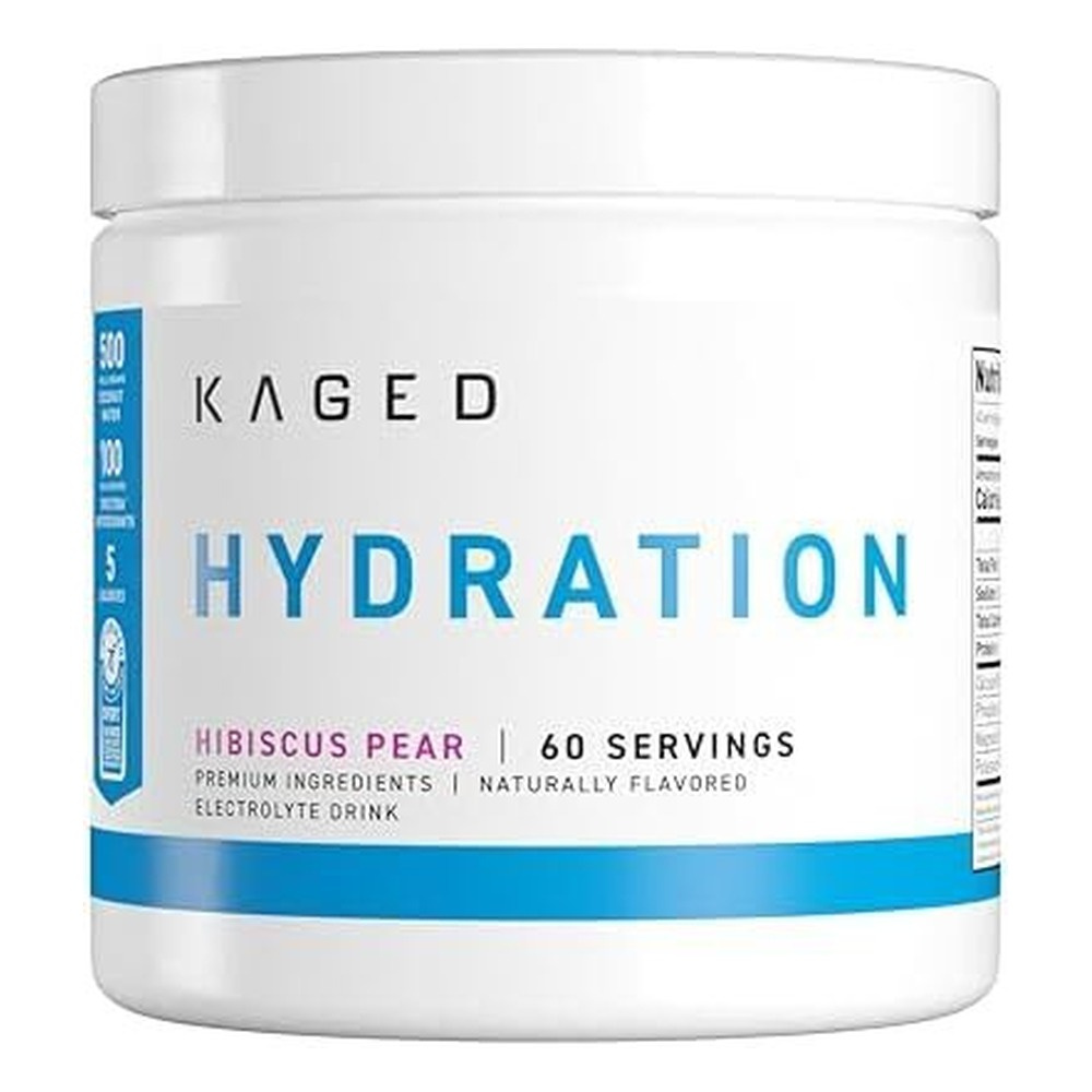 Kaged Muscle Hydration Elektrolity w Proszku na Nawodnienie o Smaku Hibiskusa i Gruszki 294g