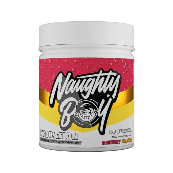 Naughty Boy Hydration Wiśnia Mango Napój Elektrolitowy dla Nawodnienia 510g