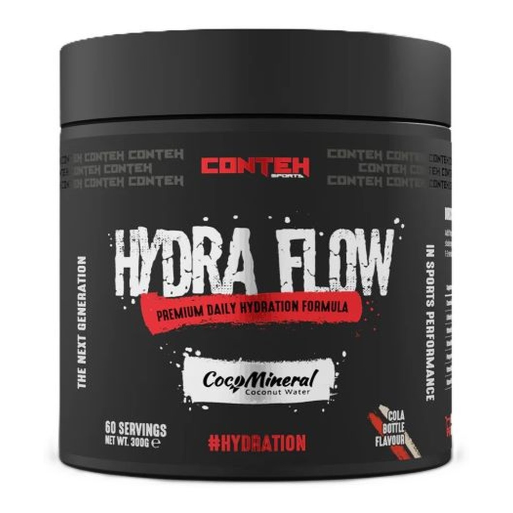 Conteh Sports Hydra Flow Elektrolity w Proszku na Nawodnienie o Smaku Coli 300g