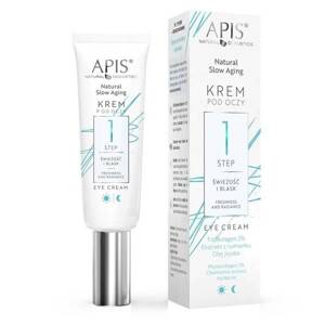 Apis Natural Slow Aging Step 1 Krem pod Oczy Świeżość i Blask 15ml Best Before 10.05.25