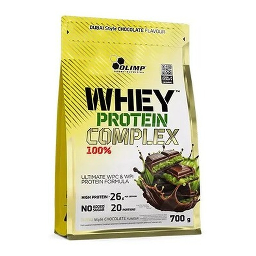 Olimp Nutrition Whey Protein Complex 100% Odżywka Białkowa na Wzrost i Regenerację Mięśni Czekolada Dubajska 700g