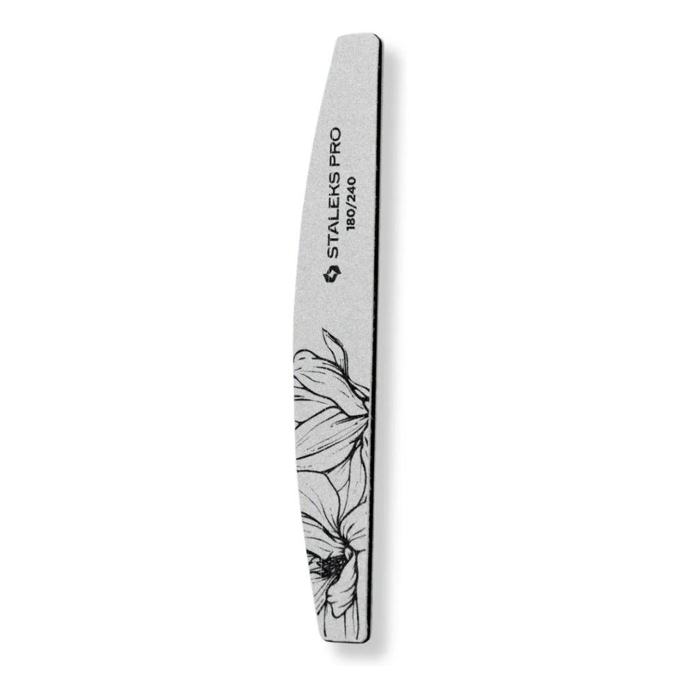 Staleks Pro Expert 40 Półksiężycowy Pilnik Mineralny do Paznokci 180/240 1szt