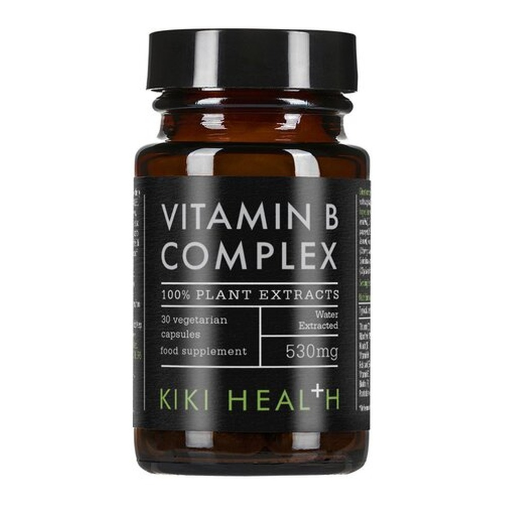 KIKI Health Witamina B Kompleks Naturalny Roślinny Suplement 30 Kapsułek