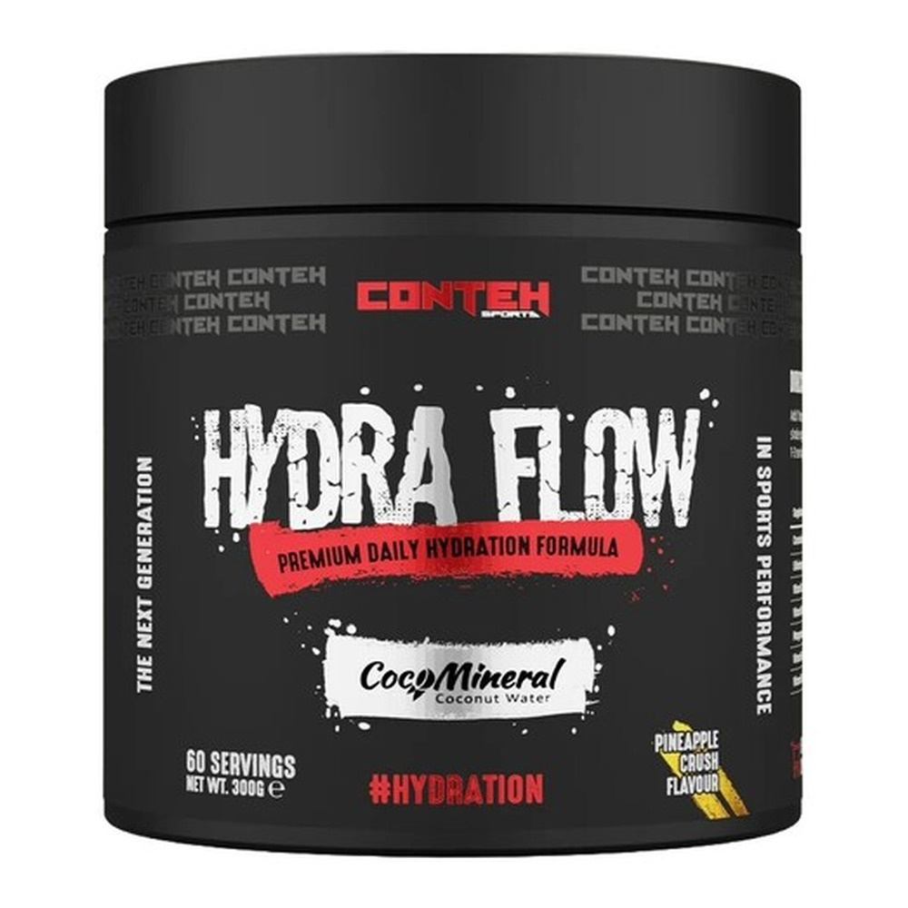 Conteh Sports Hydra Flow Elektrolity w Proszku na Nawodnienie Ananasowy 300g