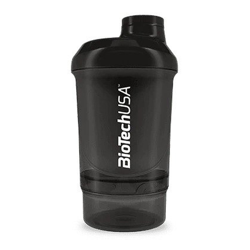 BioTechUSA Wave+ Shaker Czarny Dym 300ml