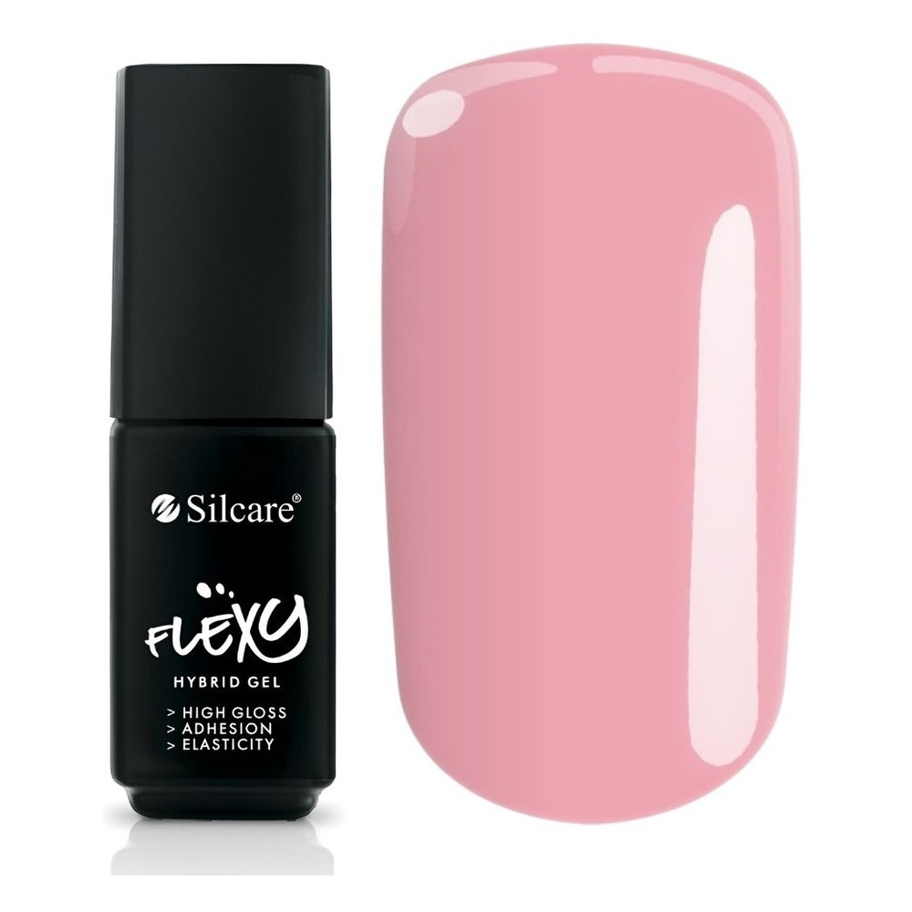 Silcare Flexy lakier hybrydowy UV/LED 68 Rosy Macaron 4.5g