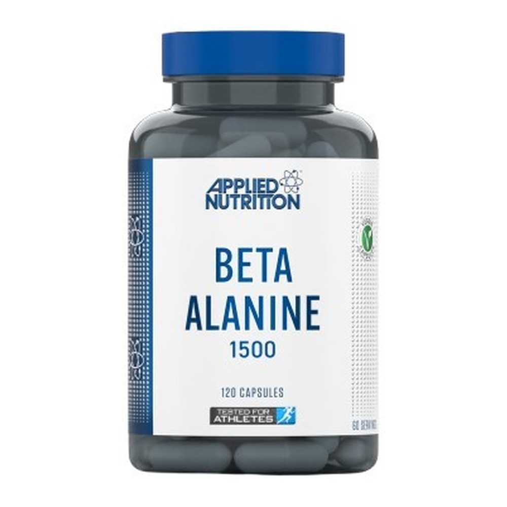 Applied Nutrition Beta-Alanina 1500mg Na Wytrzymałość i Wydajność Treningową 120 Kapsułek