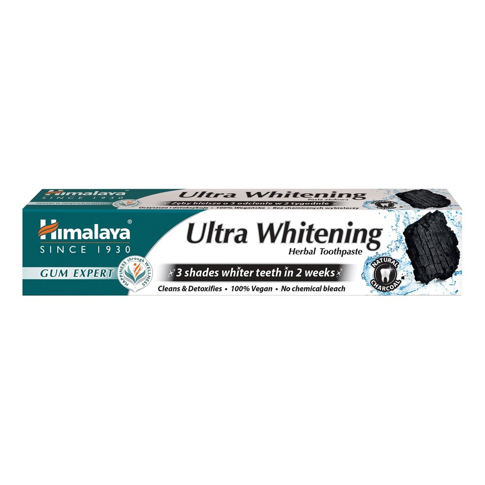 Himalaya Ultra Whitening Ziołowa Pasta do Zębów na Wybielanie 75ml