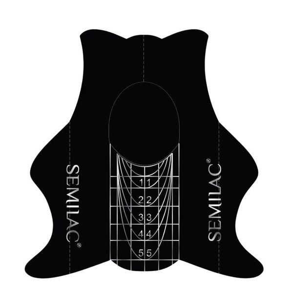 Semilac Shaper Slim Formy do Przedłużania Paznokci 500 szt