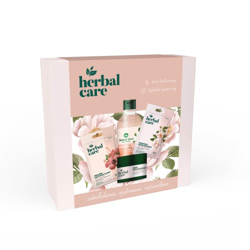 Herbal Care Zestaw Pielęgnacyjny Do Twarzy Dzika Róża 4 Elementy