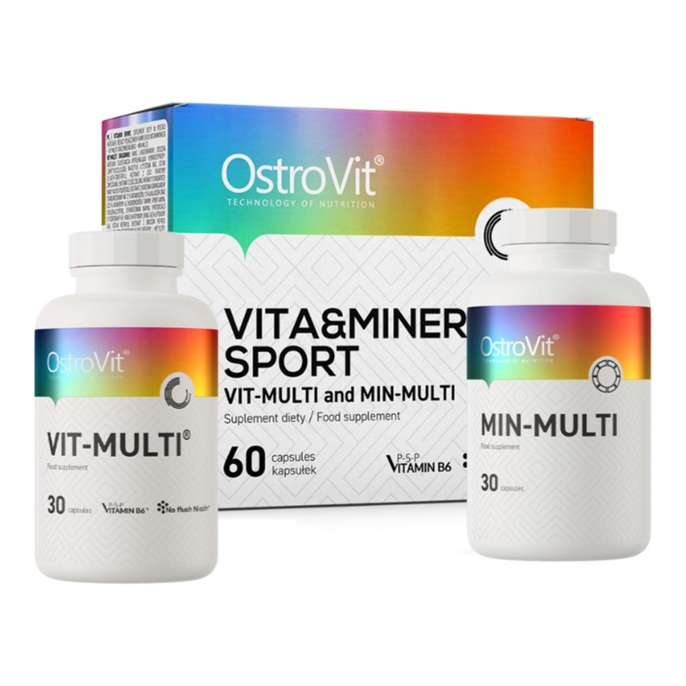 OstroVit VITA&MINERALS Sport - 60 caps