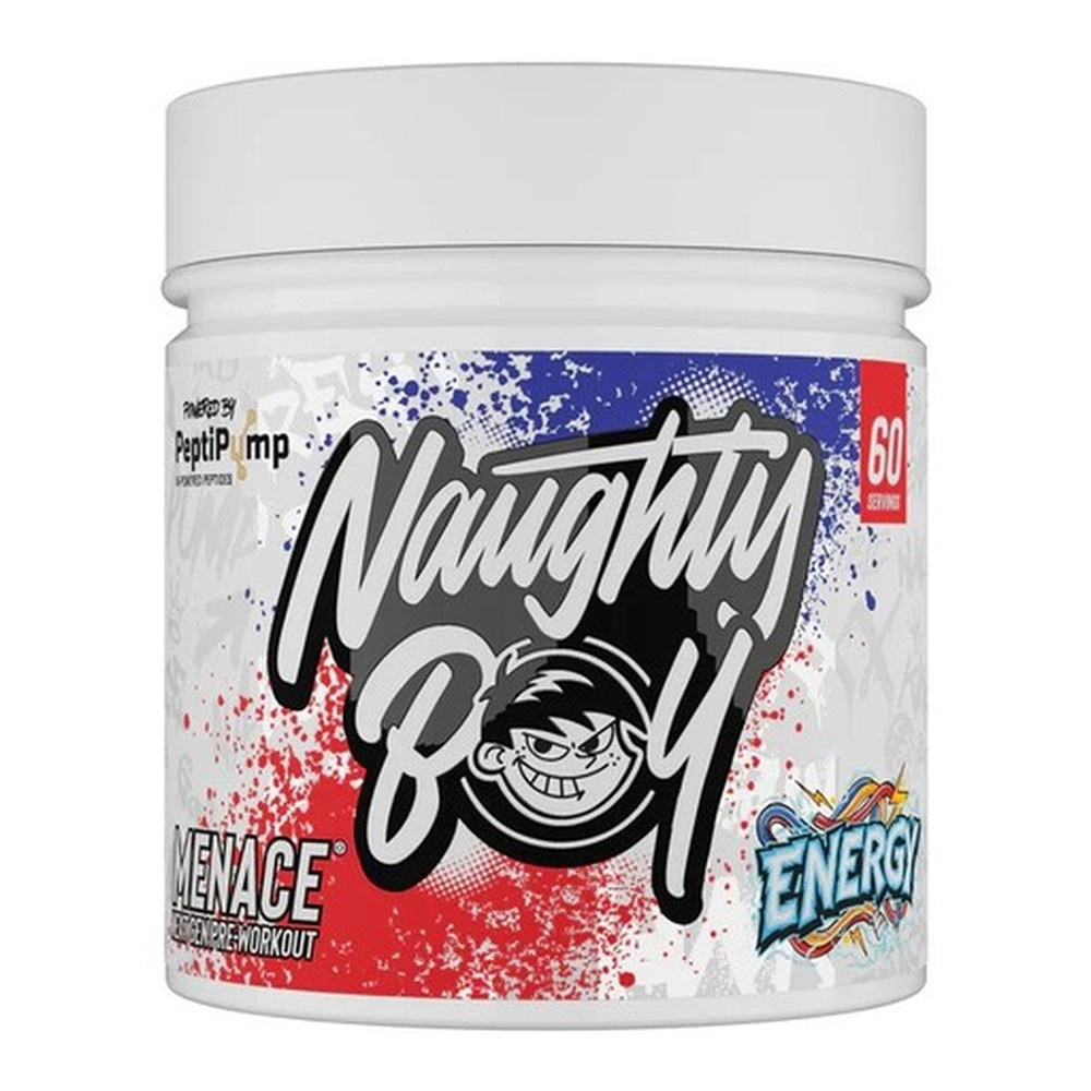 Naughty Boy Menace V2 Przedtreningówka Na Energię Pompę i Skupienie 420g
