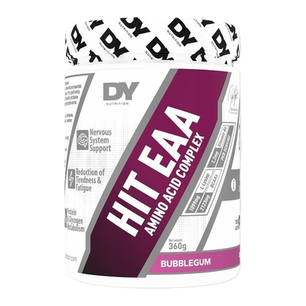 Dorian Yates HIT EAA Amino Acid Complex o Smaku Gumy Balonowej dla Sportowców 360g