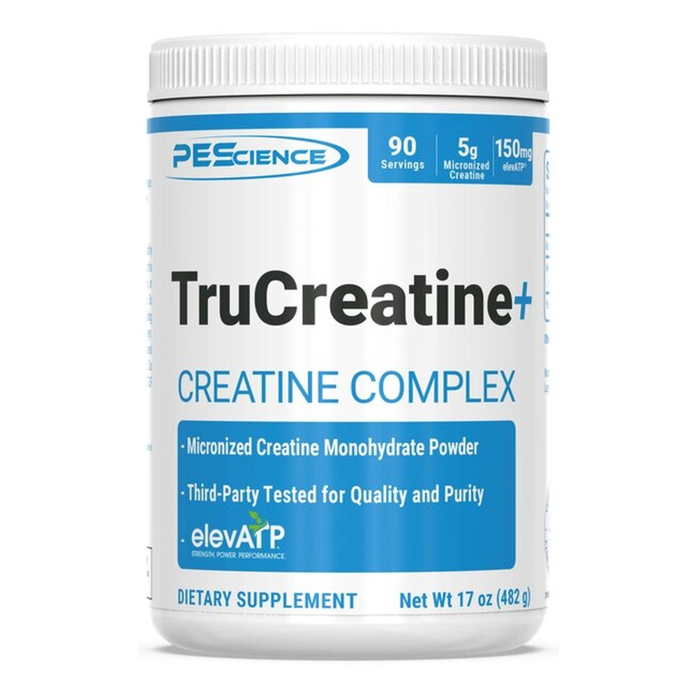 PEScience TruCreatine+ Powder, Unflavored - 482g