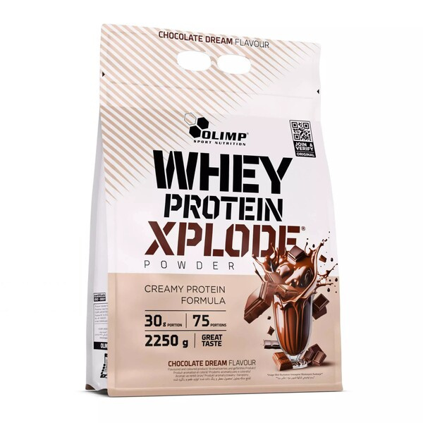 Olimp Nutrition Whey Protein Xplode Białko na Masę Czekoladowy Sen 2250g
