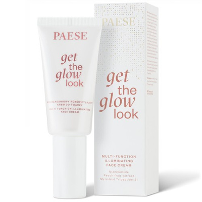 Paese Get The Glow Look Wielozadaniowy Rozświetlający Krem do Twarzy 30ml