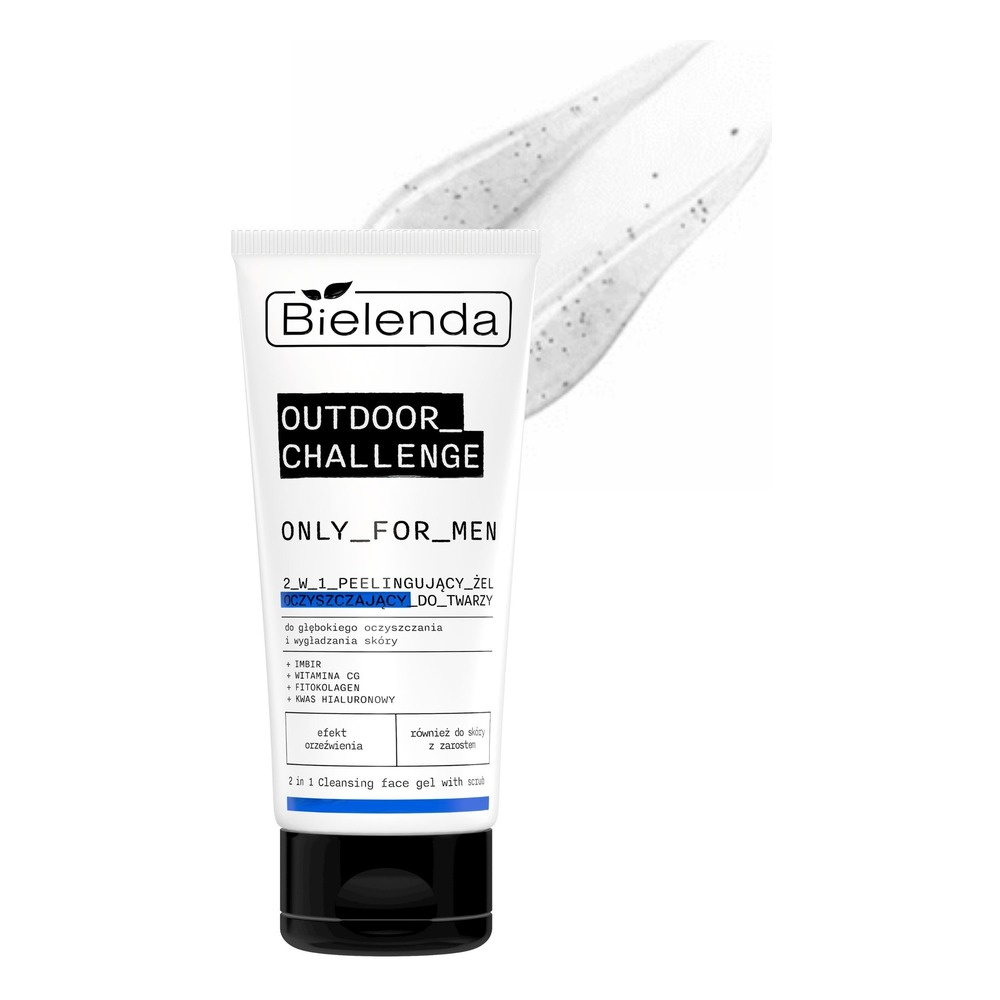 Bielenda Only for Men Outdoor Challenge Peelingujący Żel Oczyszczający 2w1 150g