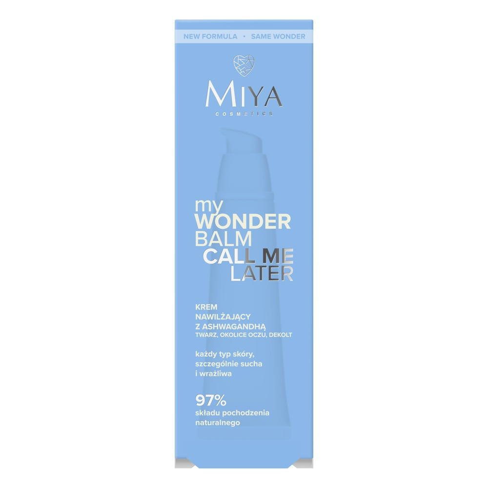 Miya myWONDERBALM Call Me Later krem do twarzy, nawilżający z Ashwagandhą 75ml