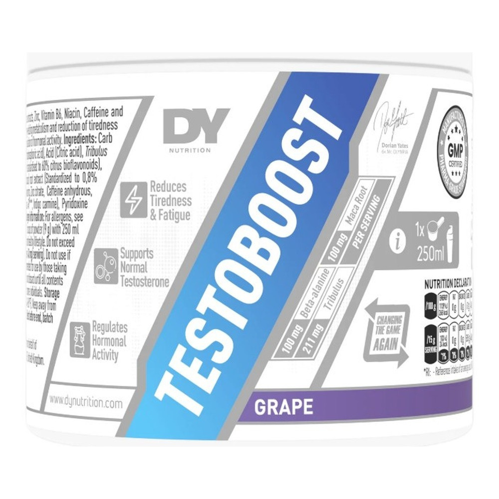 Dorian Yates Testoboost Suplement sportowy, Winogrono 270g