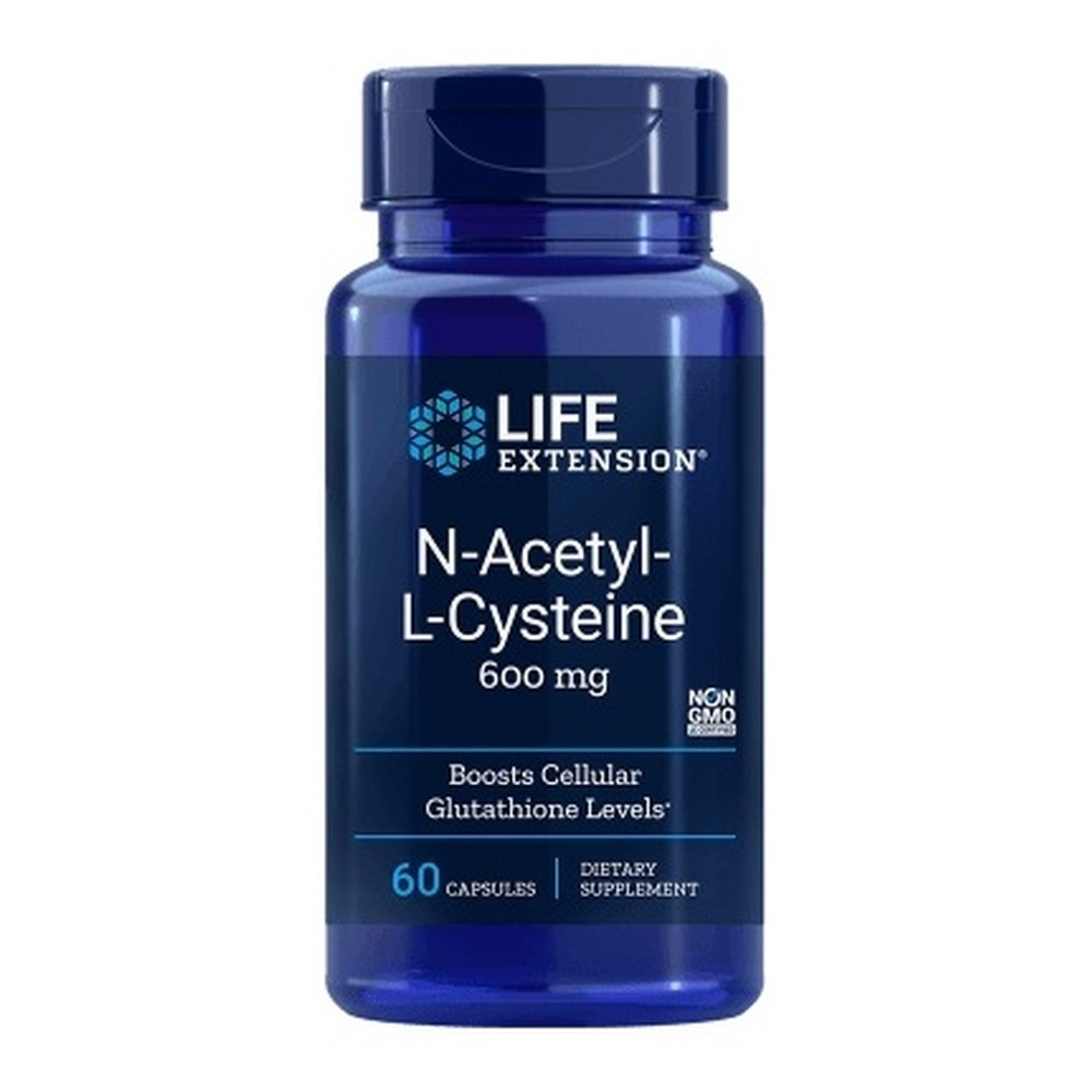 N-Acetyl-L-Cysteine, 600mg - 60 caps