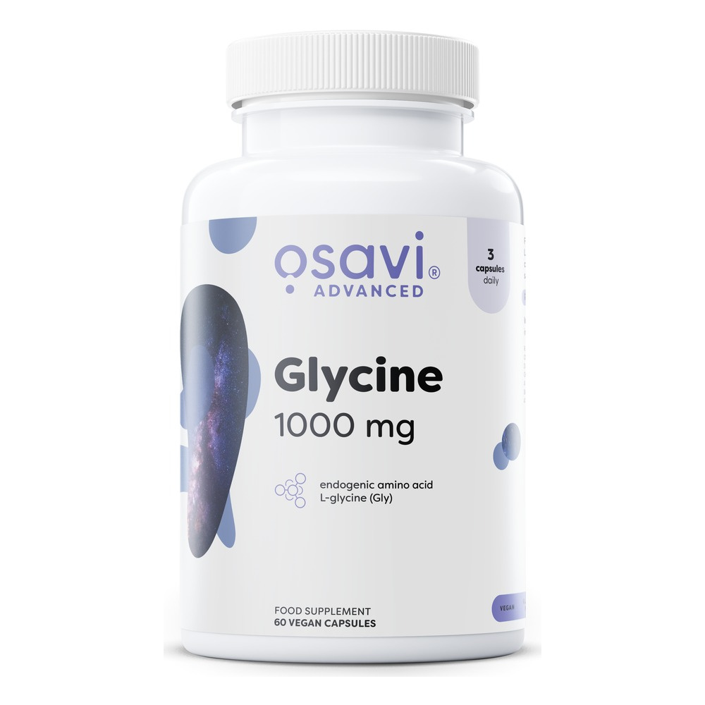 Osavi Glicyna 1000mg 60 kapsułek wegańskich