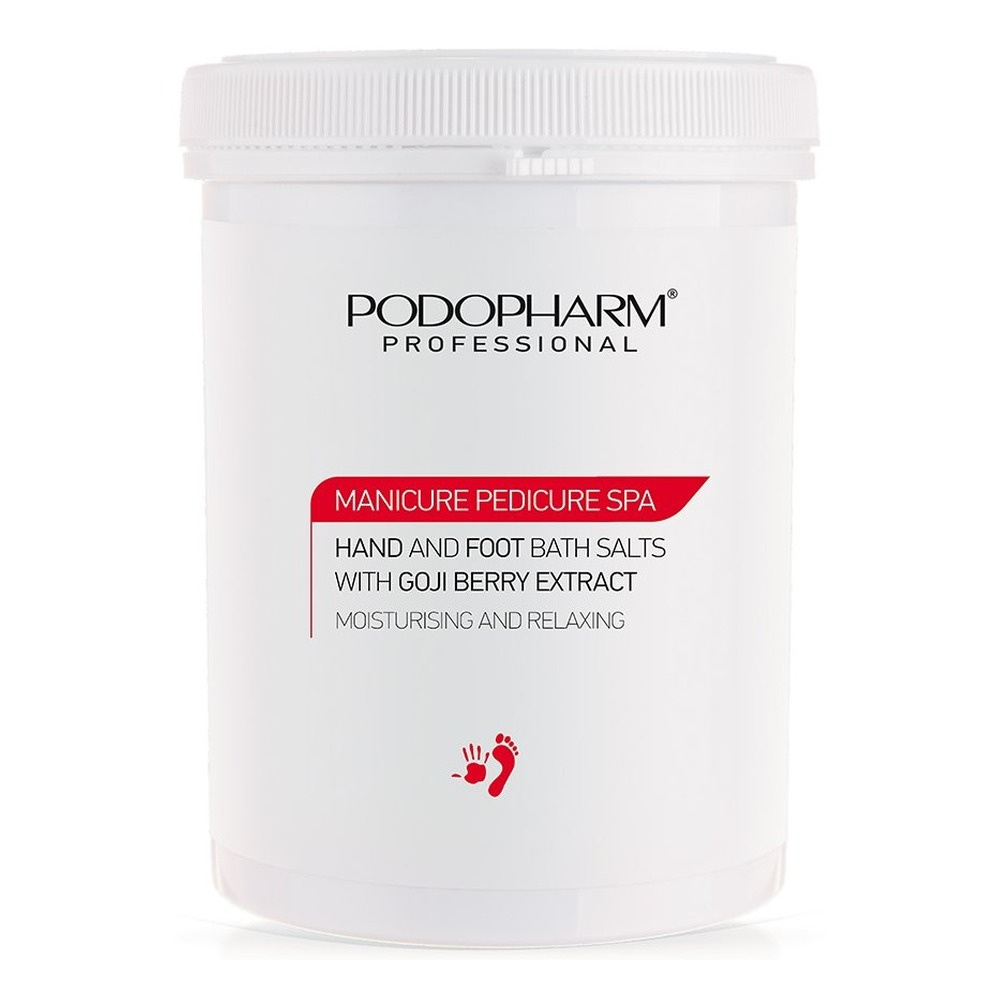 Podopharm Professional Sól do Kąpieli Dłoni i Stóp z Jagodami Goji 1400g
