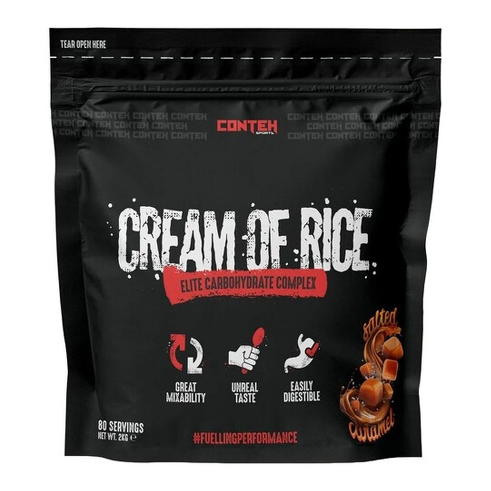 Conteh Sports Cream of Rice Słony Karmel Kompleks Węglowodanów dla Sportowców 2000g