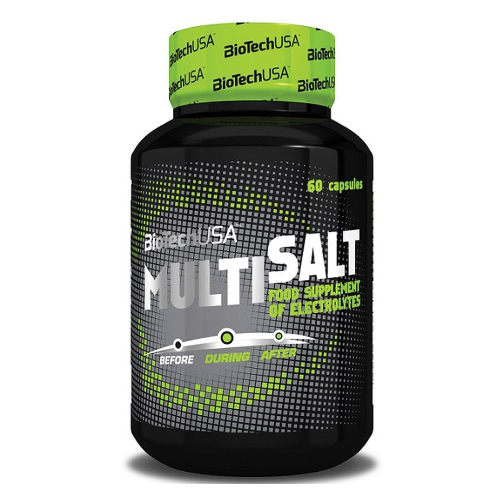 BioTechUSA MultiSalt Kapsułki z solą i elektrolitami 60 kapsułek