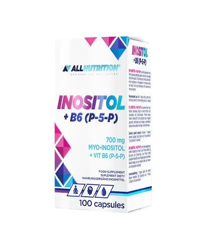 Allnutrition Inositol + B6 (P-5-P) 100 Kapsułek