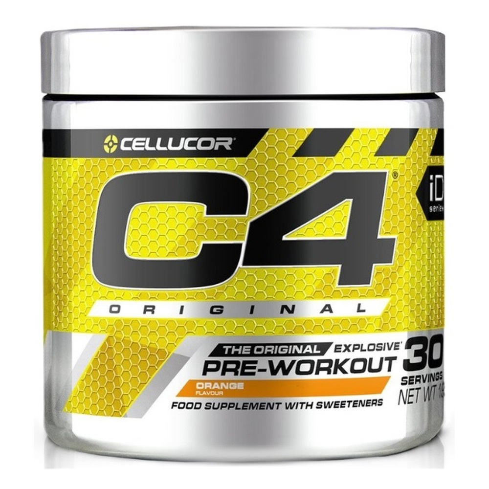 Cellucor C4 Original Odżywka Przedtreningowa Na Energię i Skupienie Pomarańcza 198g