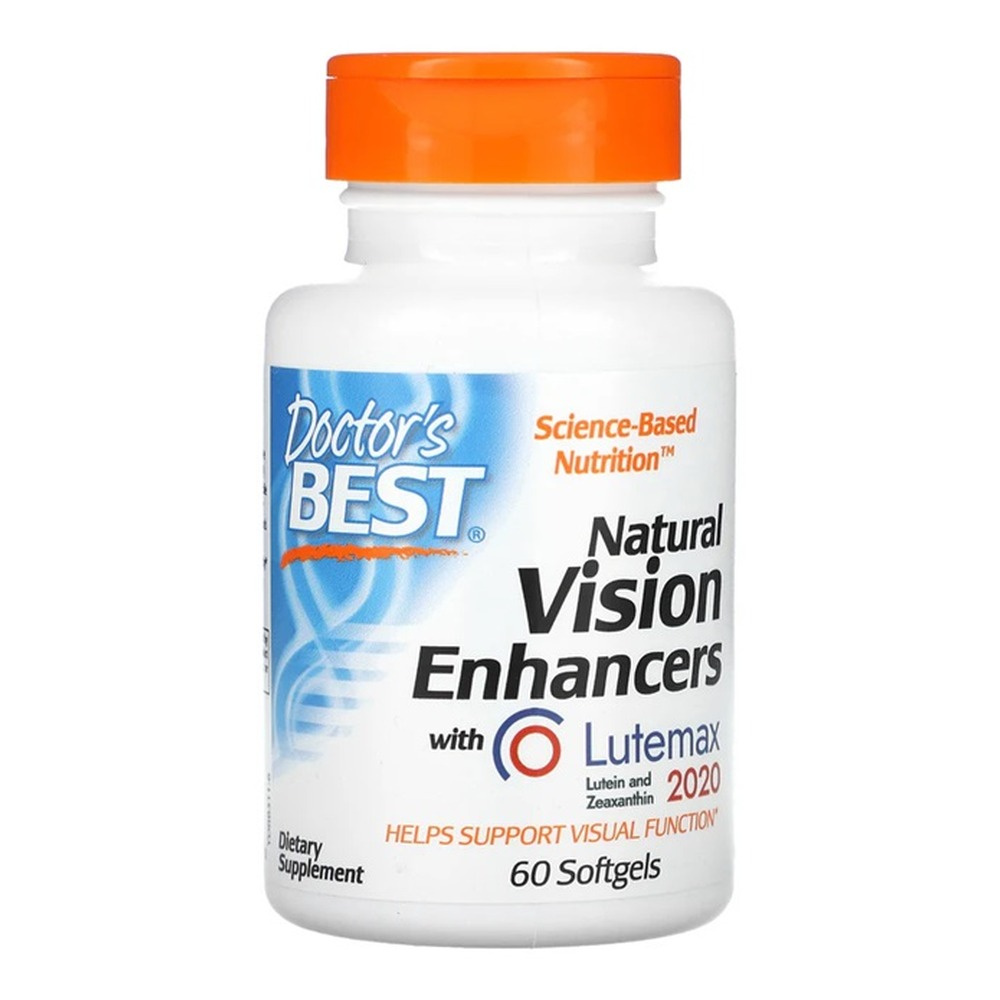 Doctor's Best Natural Vision Enhancers Kapsułki miękkie 60 kapsułek miękkich