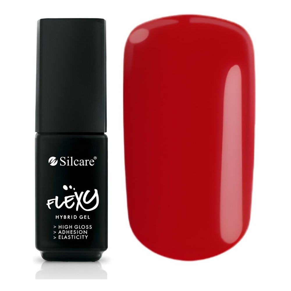 Silcare Flexy lakier hybrydowy UV/LED 26 Cherry Velvet 4.5g