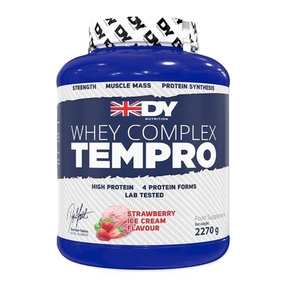 Dorian Yates Whey Complex Tempro, Strawberry - 2270g