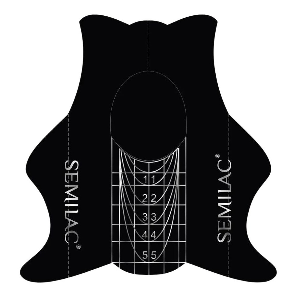 Semilac Shaper Slim Formy do Przedłużania Paznokci 100 szt