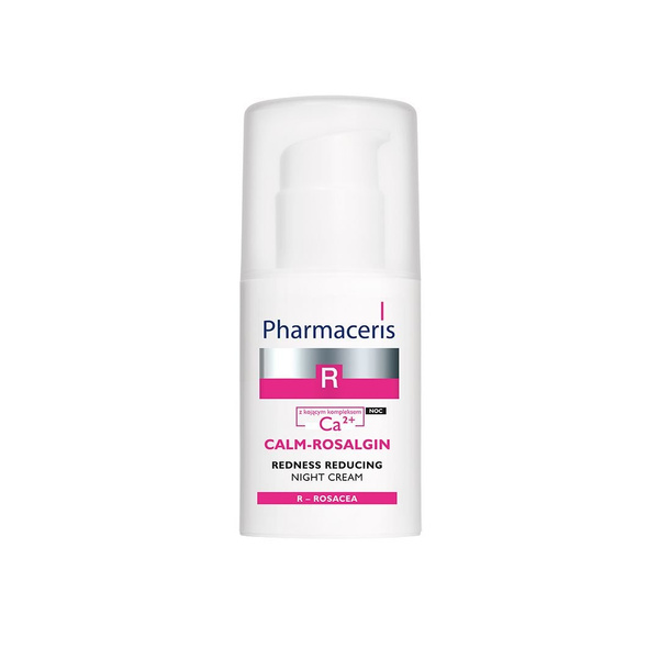 Pharmaceris R Calm Rosalgin Krem Redukujący Zaczerwienienia na Noc 30ml  