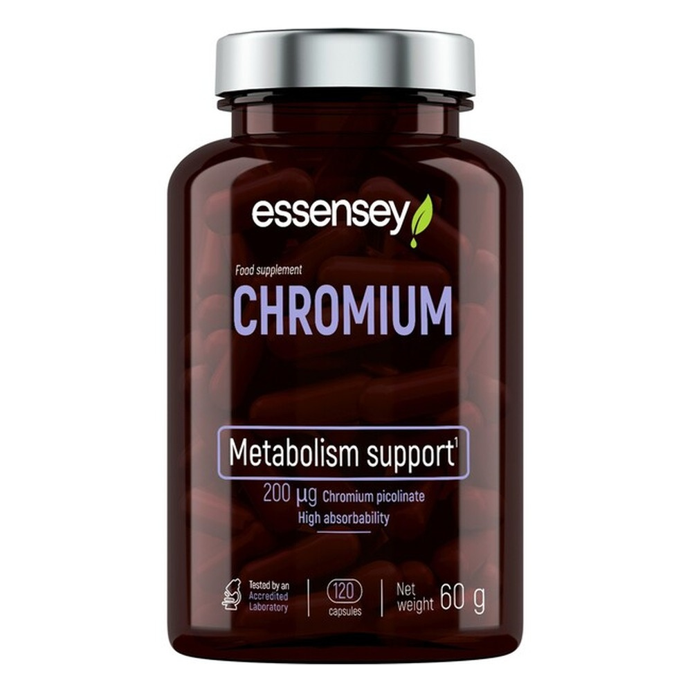 Essensey Chrom Pikolinian Suplement Diety Na Prawidłowy Metabolizm 120 Kapsułek